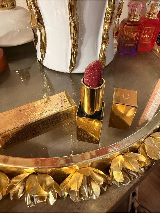 Chantecaille Other - Chantecaille Lip Cristal Lipstick in Gold Case - Aventurine Shade
